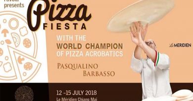Pizza Fiesta at Favola Restaurant, Le Méridien Chiang Mai Pizza Fiesta at Favola Restaurant, Le Méridien Chiang Mai