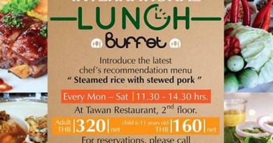 International Lunch Buffet at Duangtawan Hotel, Chiang Mai International Lunch Buffet at Duangtawan Hotel, Chiang Mai