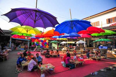 Bor Sang is famous for its colourful umbrellas