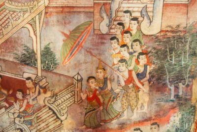 Mural at Wat Phra Singh