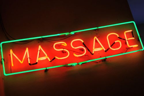 There's more than one type of massage in Chaing Mai