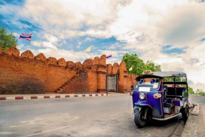 Tuk tuks are handy for short rides